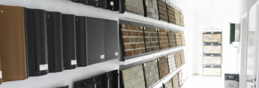 Verblendmauerwerk-Dachpfannen Ausstellung